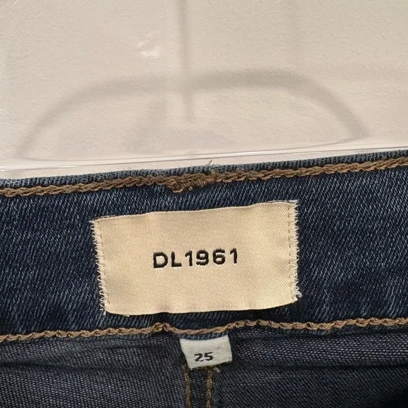 DL1961 Bridget High Rise Instasculpt Boot Cut Jeans in Seacliff Size 25 - Picture 4 of 13
